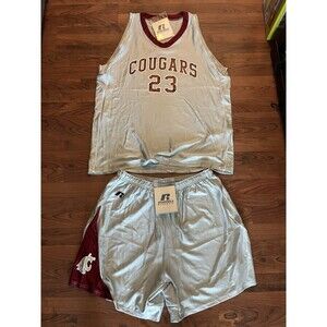 Vintage Washington State Cougars Basketball Jersey Russel Athletic Prototype XL